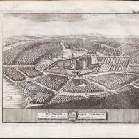 Westwood in Worcestershire. Pieter van der Aa, 1707.
